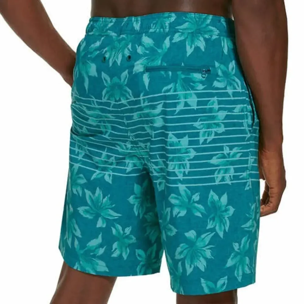 Kirkland Signature Mens Swim Shorts Green Size Large NWT